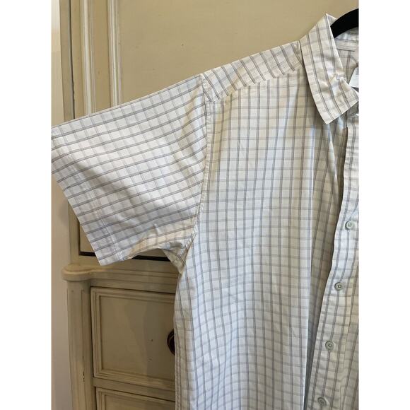 The North Face Mens Casual Striped Short Sleeve Button Down Size Large Cotton - Picture 3 of 7